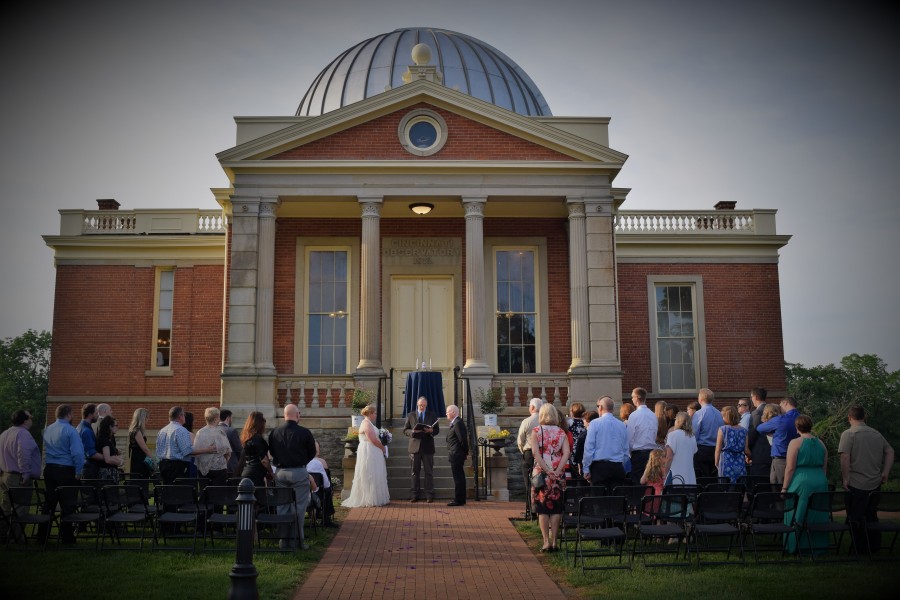 A Small Outdoor Wedding Ceremony